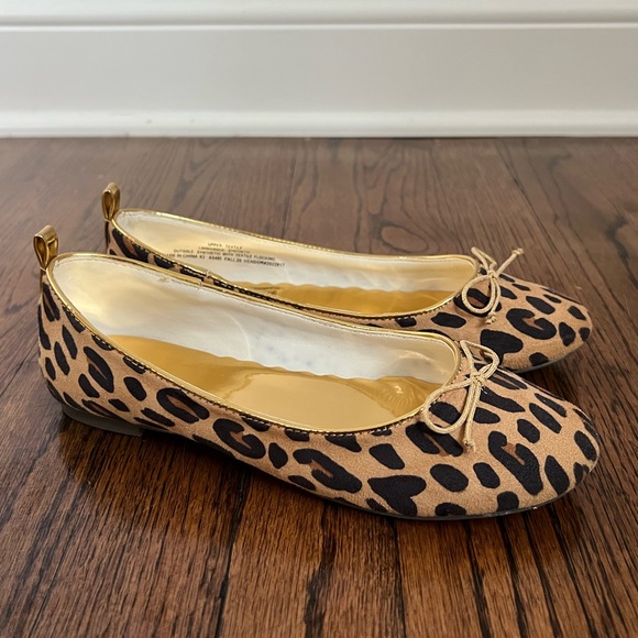 J. Crew Girls Size K3 Leopard Ballet Flats - Picture 6 of 8